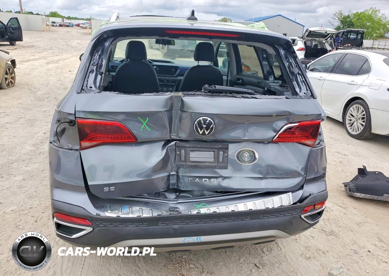 2022 Volkswagen Taos Se VIN:3VVRX7B22NM040841 - 6