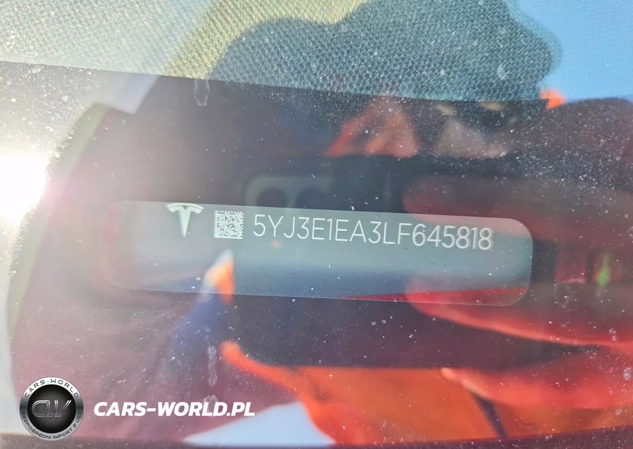 2020 Tesla Model 3 Awd W-Long R VIN:5YJ3E1EA3LF645818 - 12