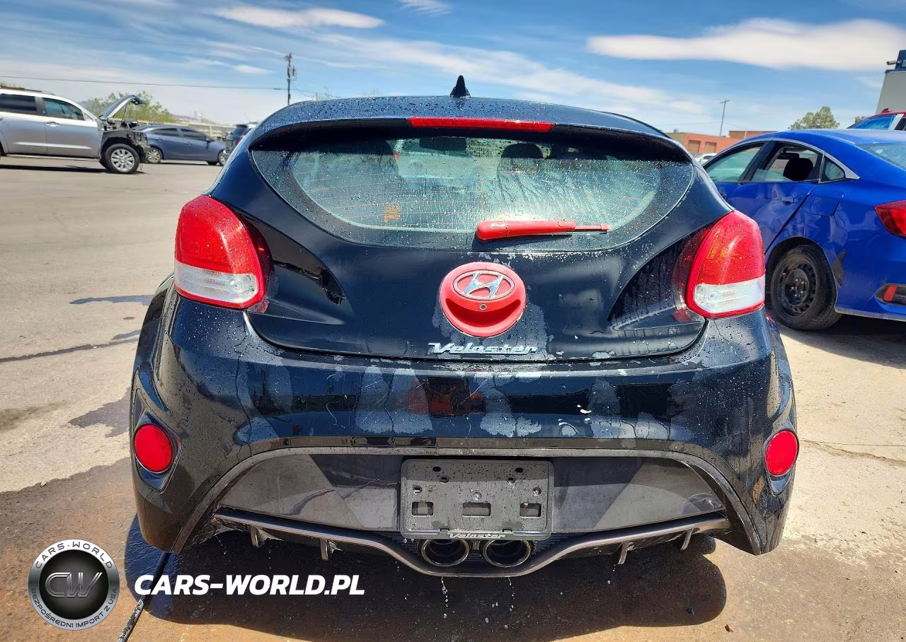 2016 Hyundai Veloster Turbo VIN:KMHTC6AE7GU255745 - 6