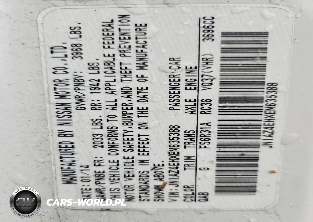 2014 Nissan 370Z VIN:JN1AZ4EHXEM635388 - 12
