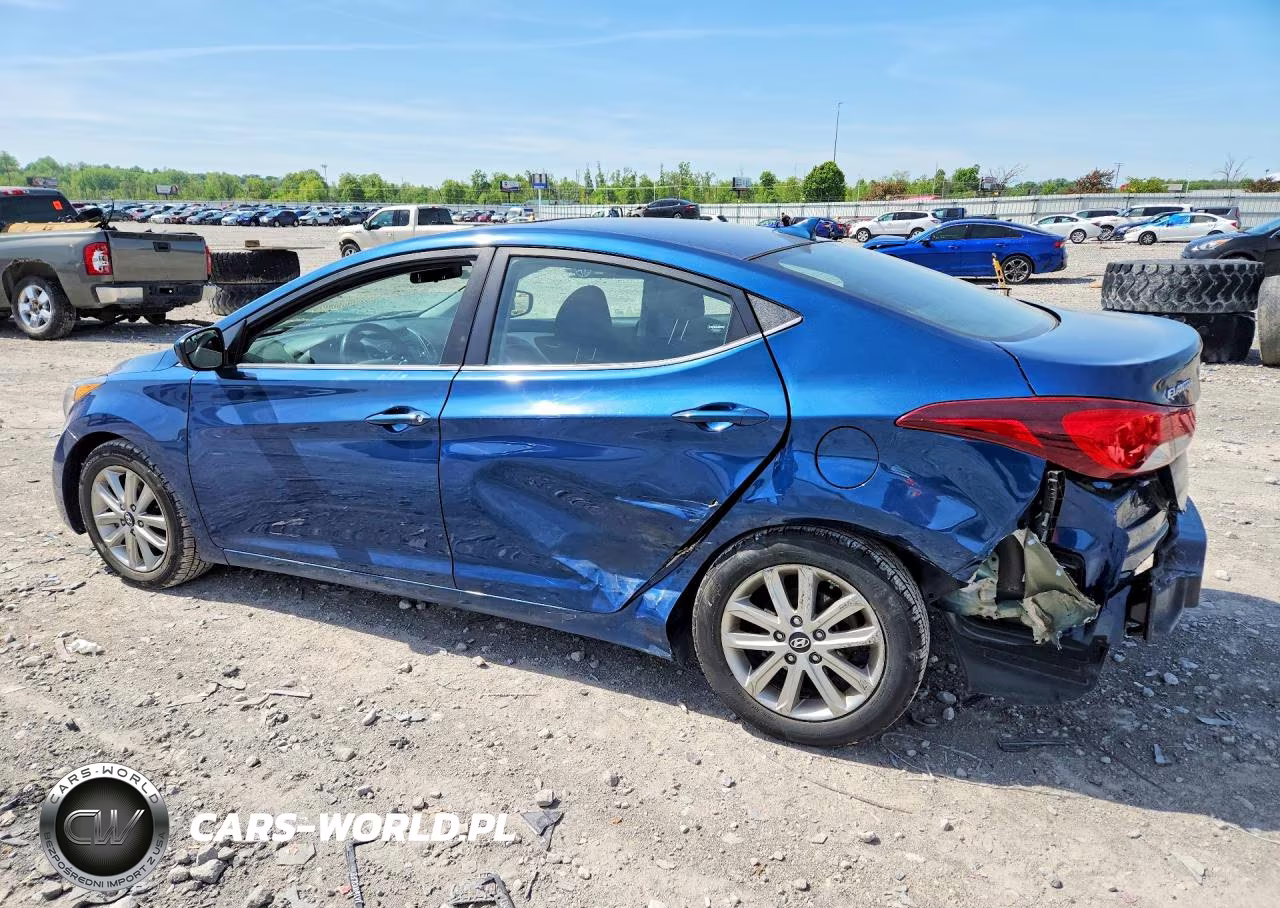 2015 Hyundai Elantra Se VIN:KMHDH4AE2FU354837 - 2