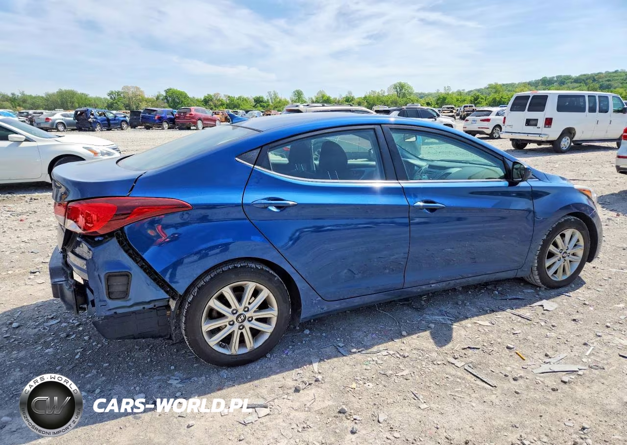 2015 Hyundai Elantra Se VIN:KMHDH4AE2FU354837 - 3