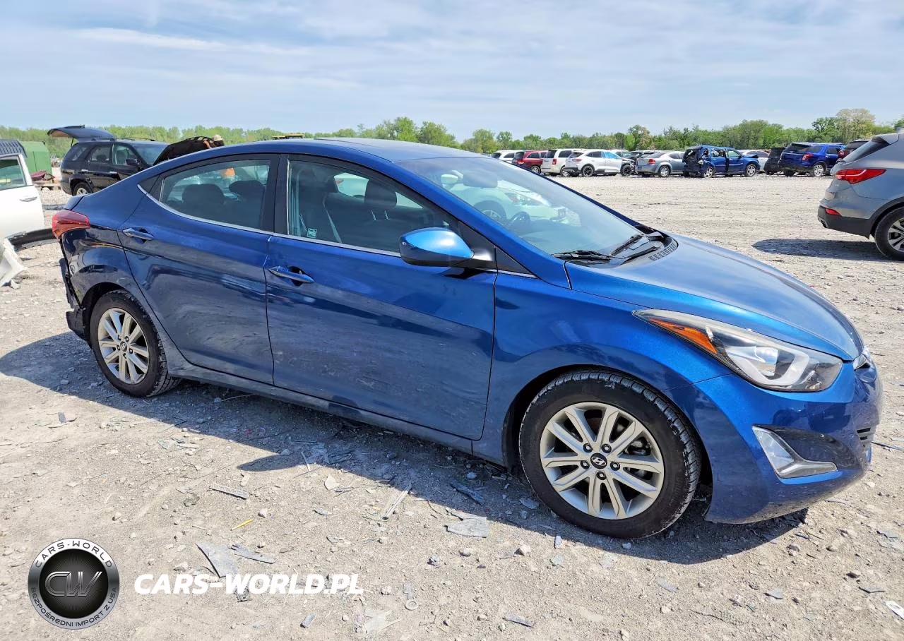 2015 Hyundai Elantra Se VIN:KMHDH4AE2FU354837 - 4