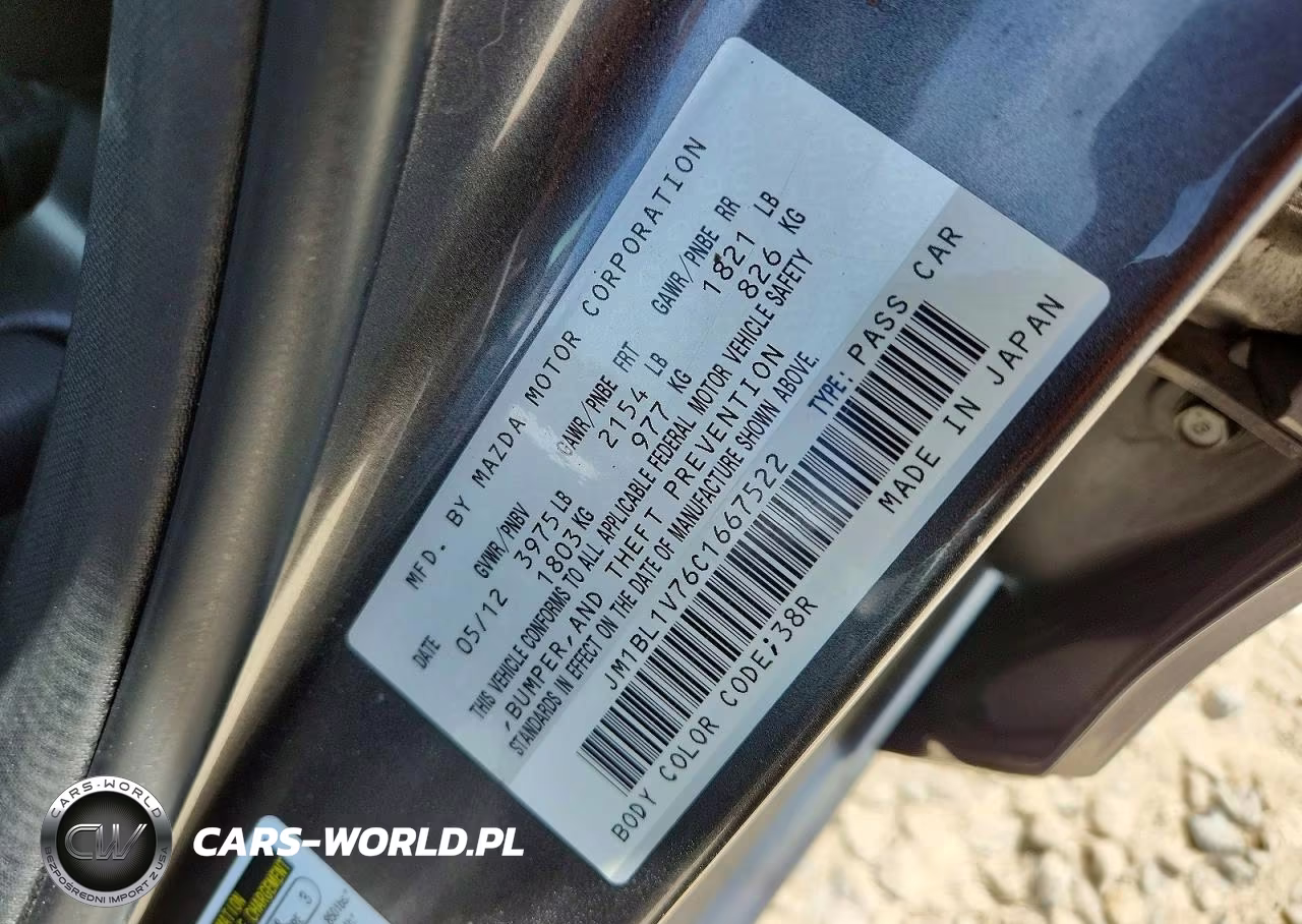 2012 Mazda 3 I VIN:JM1BL1V76C1667522 - 12