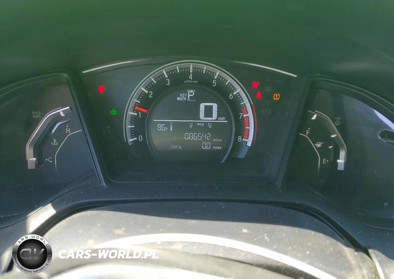 2016 Honda Civic Lx VIN:2HGFC4B08GH304822 - 9