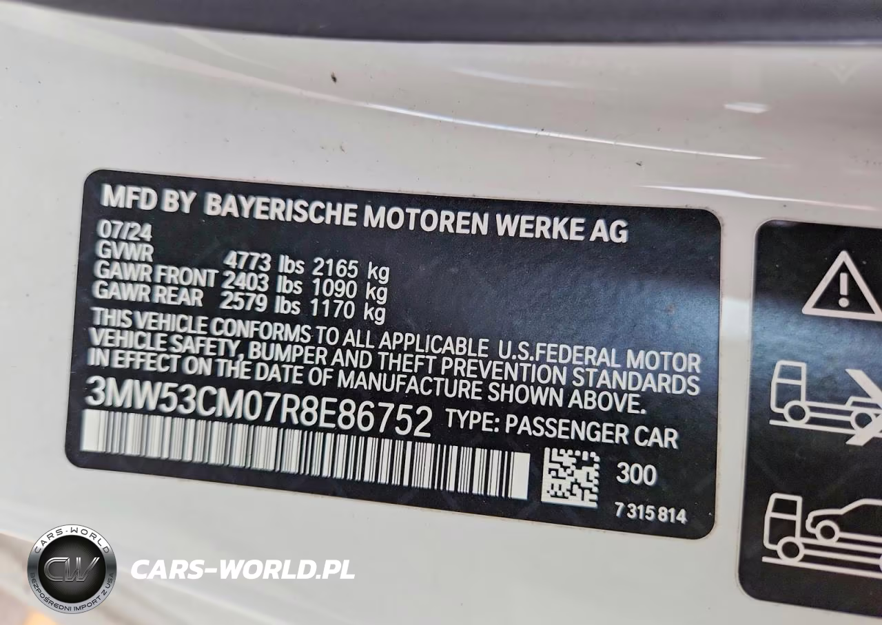 2024 BMW M240Xi VIN:3MW53CM07R8E86752 - 11