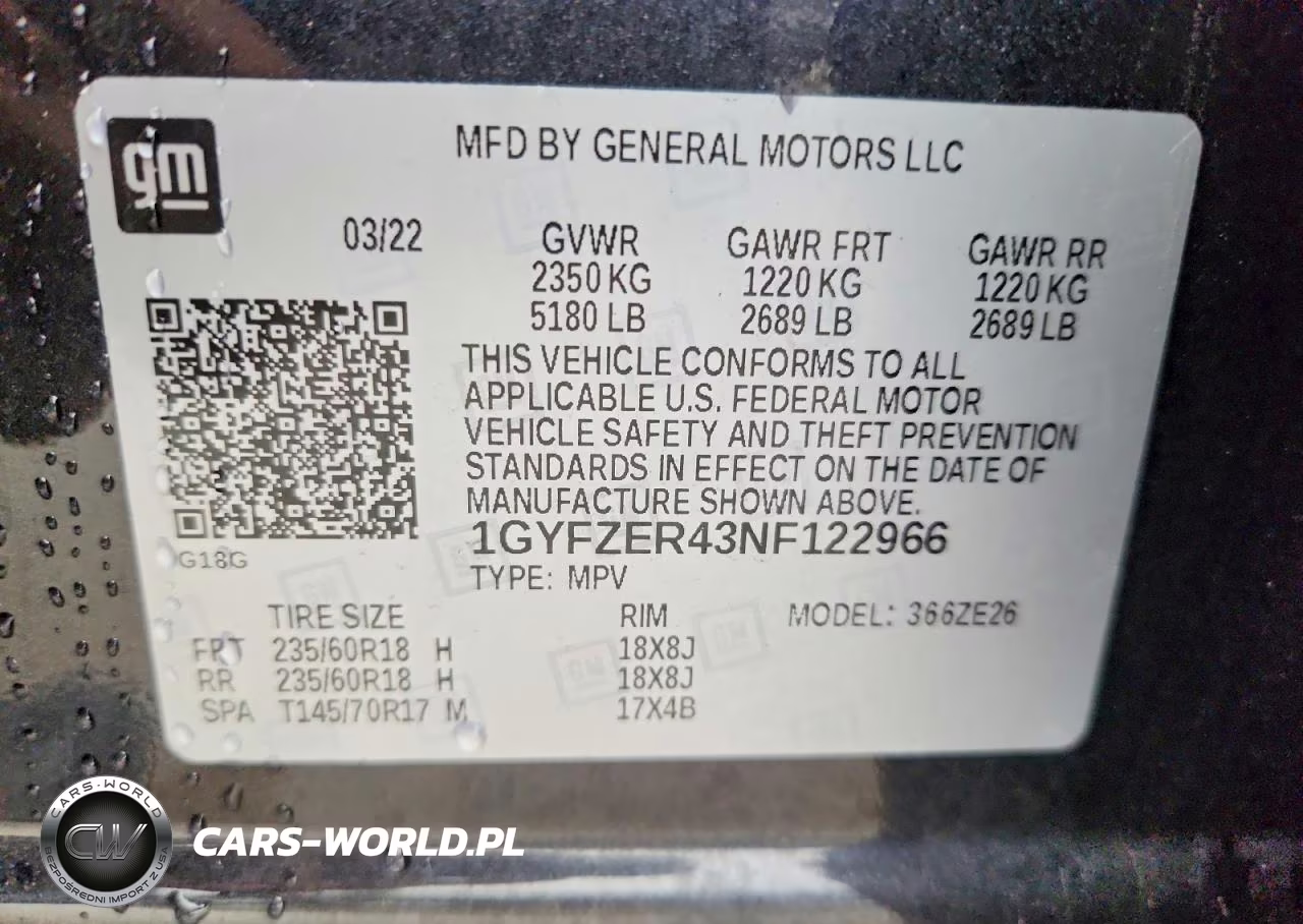 2022 Cadillac Xt4 Sport VIN:1GYFZER43NF122966 - 13