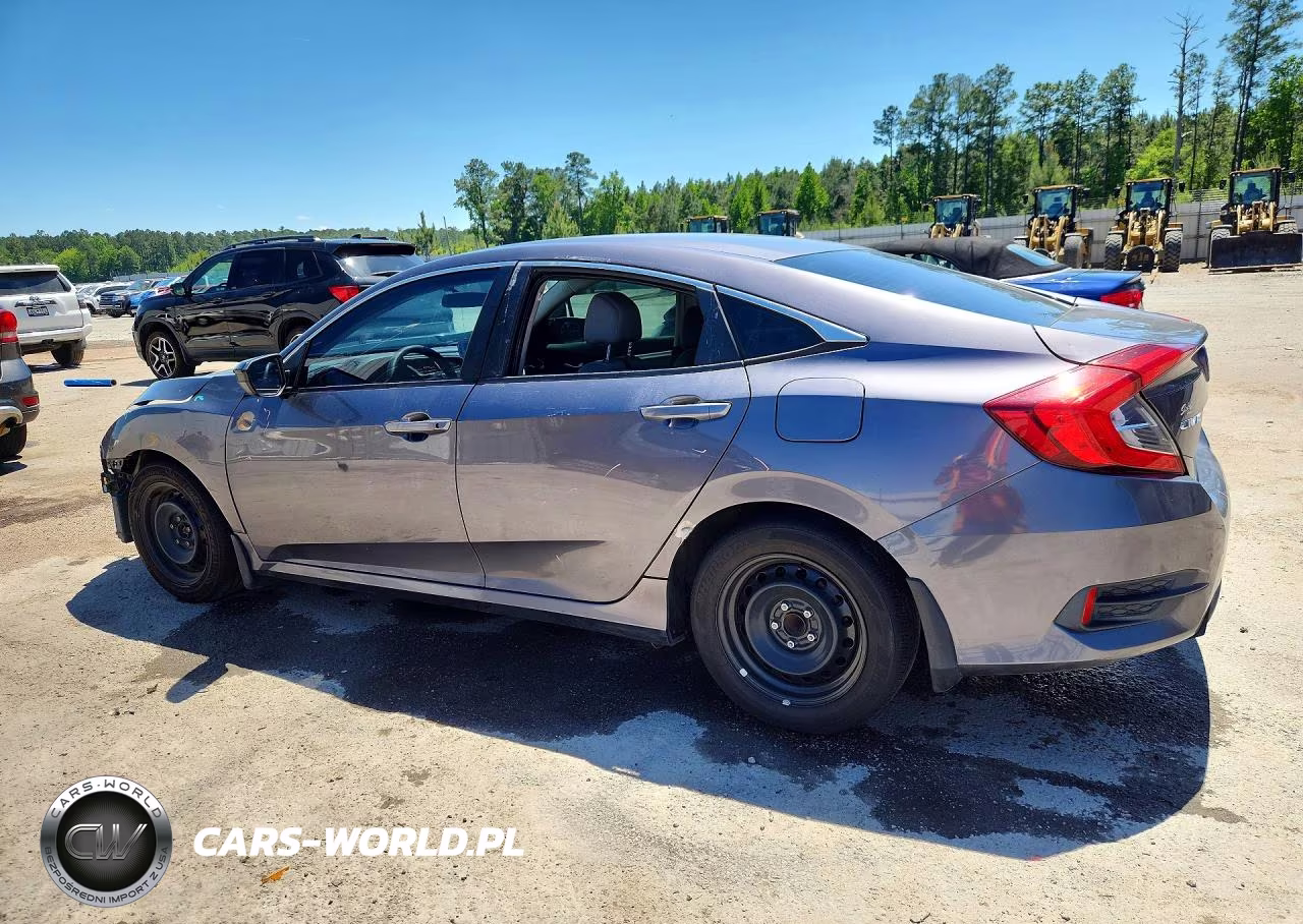 2016 Honda Civic Lx VIN:19XFC2F59GE025335 - 2