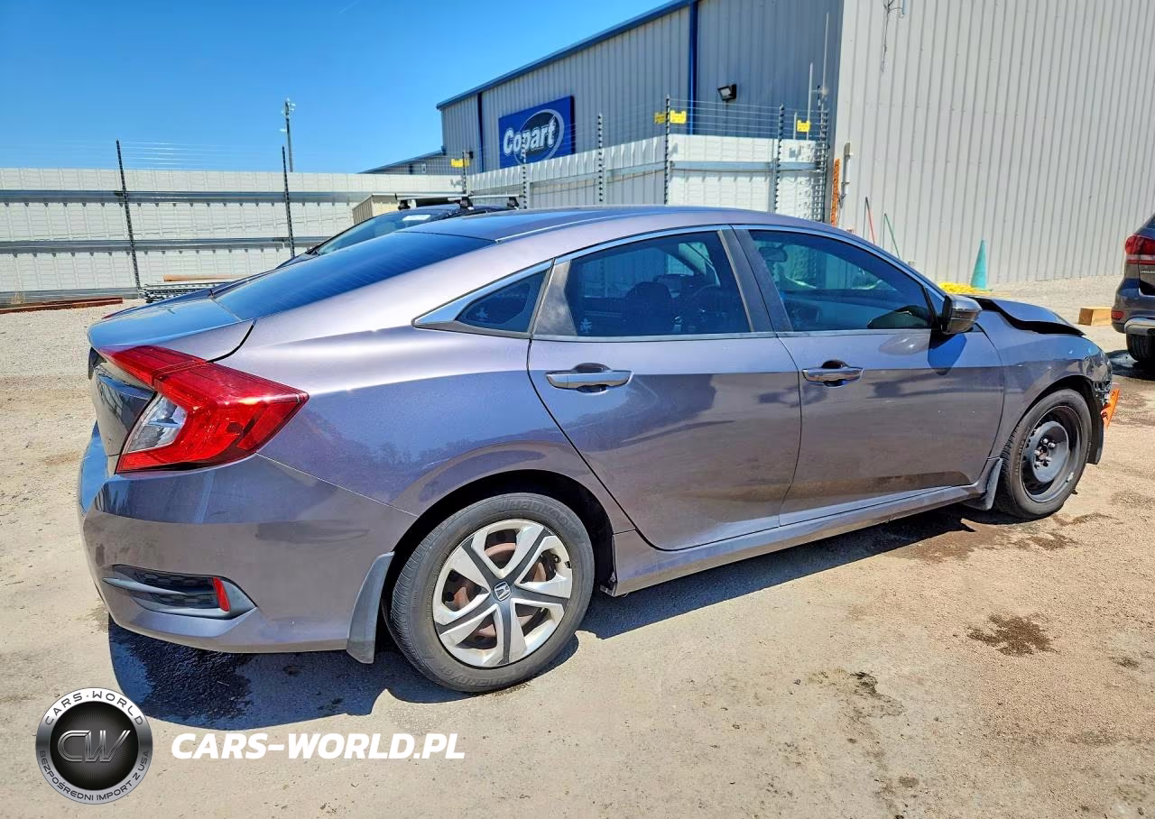 2016 Honda Civic Lx VIN:19XFC2F59GE025335 - 3