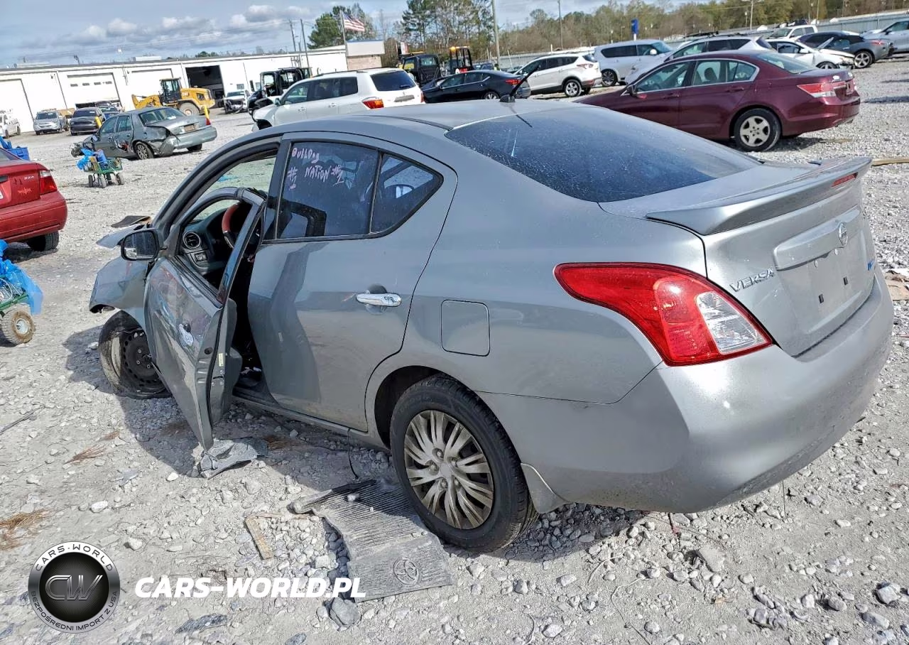 2014 Nissan Versa S VIN:3N1CN7AP7EK446202 - 2