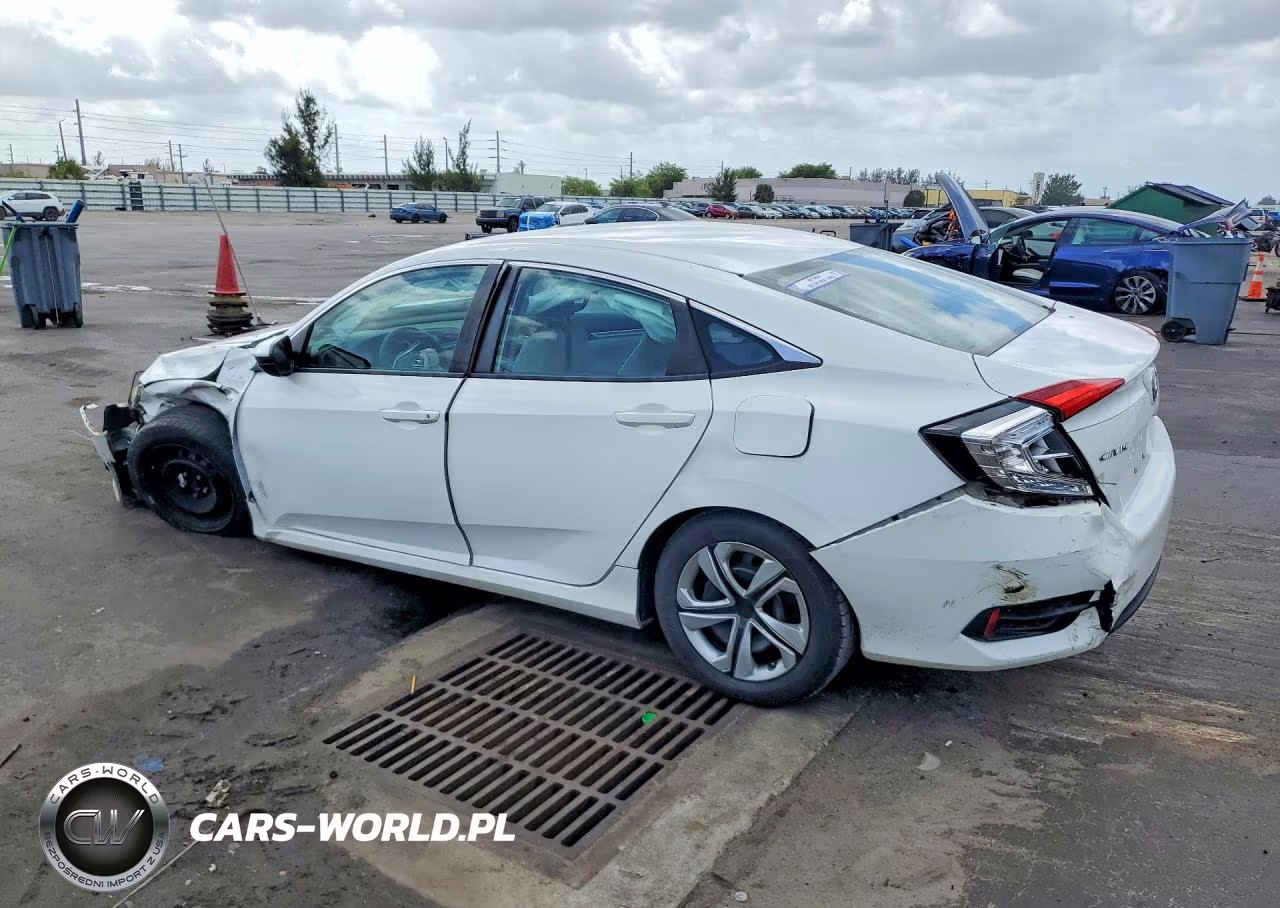 2017 Honda Civic Lx VIN:19XFC2F50HE058872 - 2