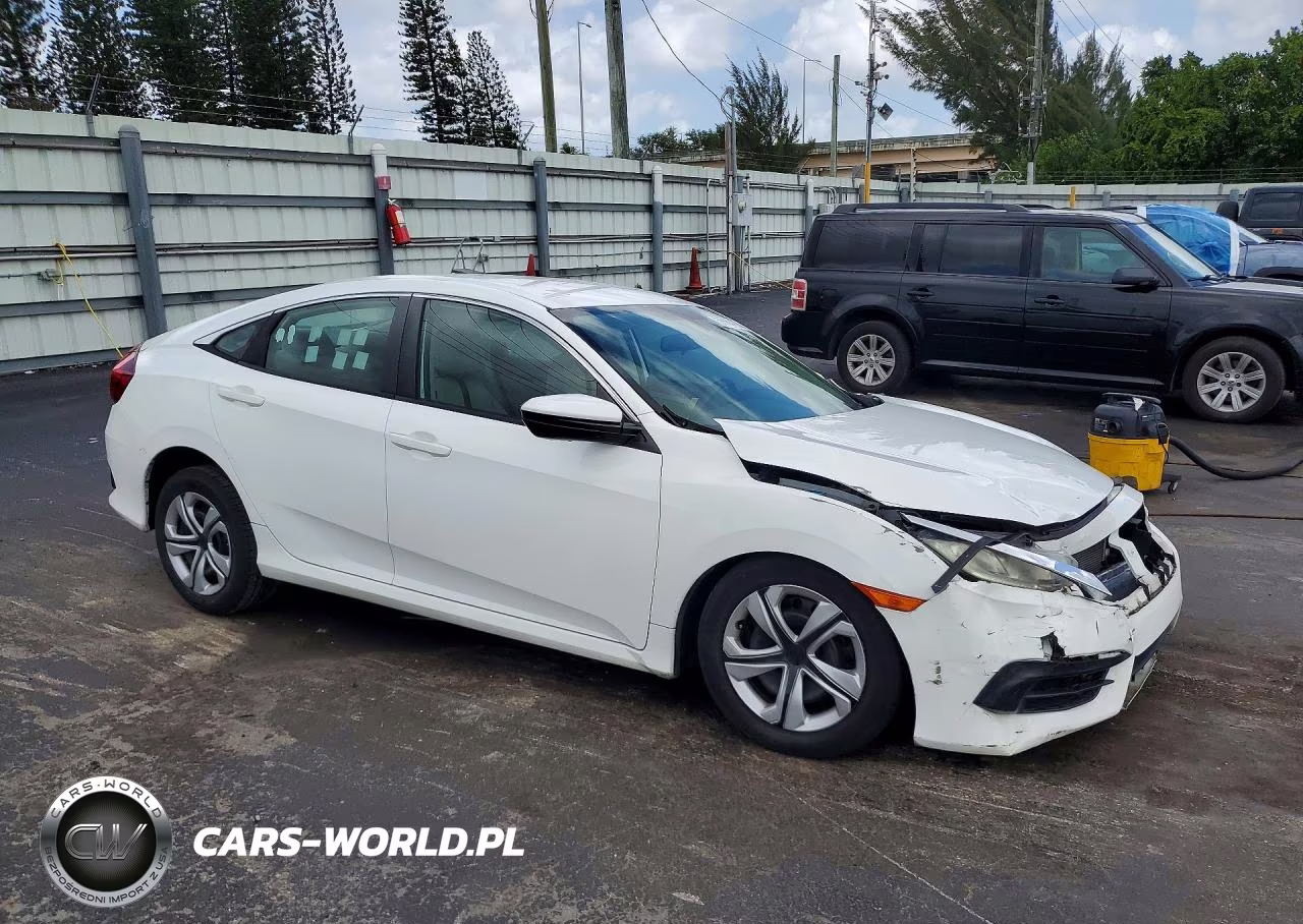 2017 Honda Civic Lx VIN:19XFC2F50HE058872 - 4