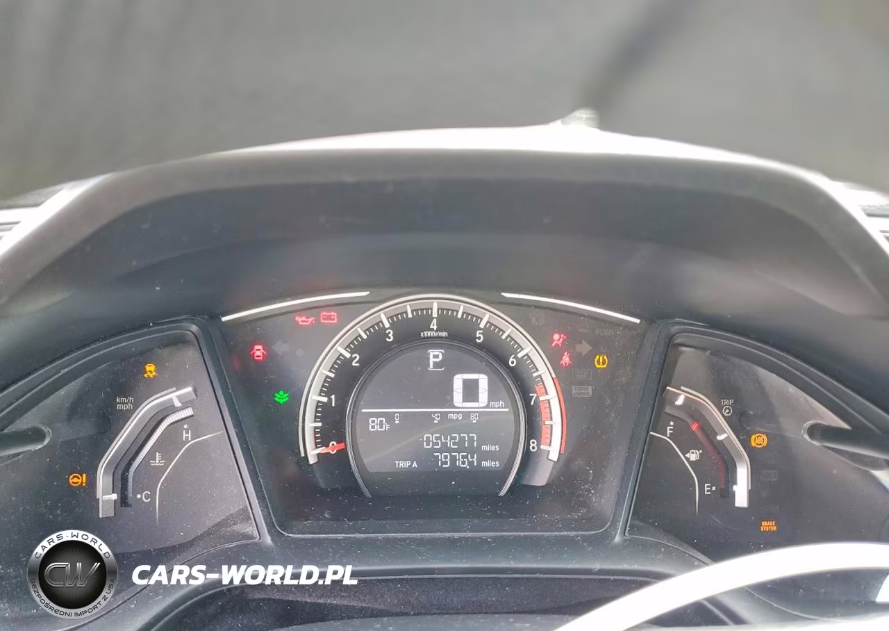 2017 Honda Civic Lx VIN:19XFC2F50HE058872 - 9