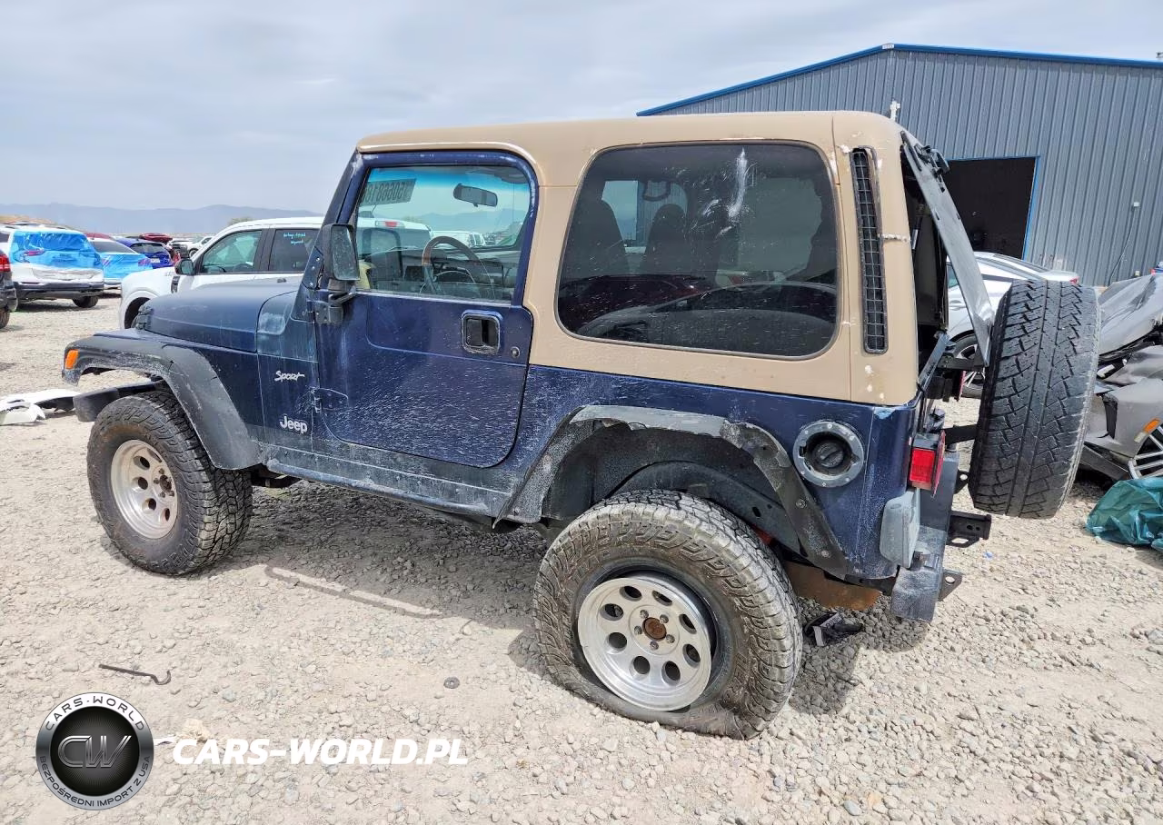 2002 Jeep Wrangler - Tj Sport VIN:1J4FA49S42P754168 - 2
