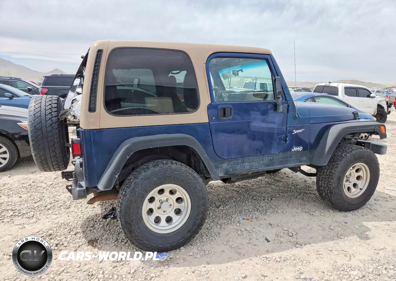 2002 Jeep Wrangler - Tj Sport VIN:1J4FA49S42P754168 - 3