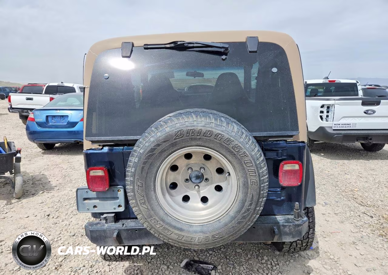 2002 Jeep Wrangler - Tj Sport VIN:1J4FA49S42P754168 - 6