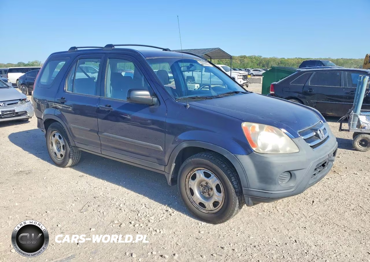 2005 Honda Cr-V Lx VIN:SHSRD68505U308835 - 4