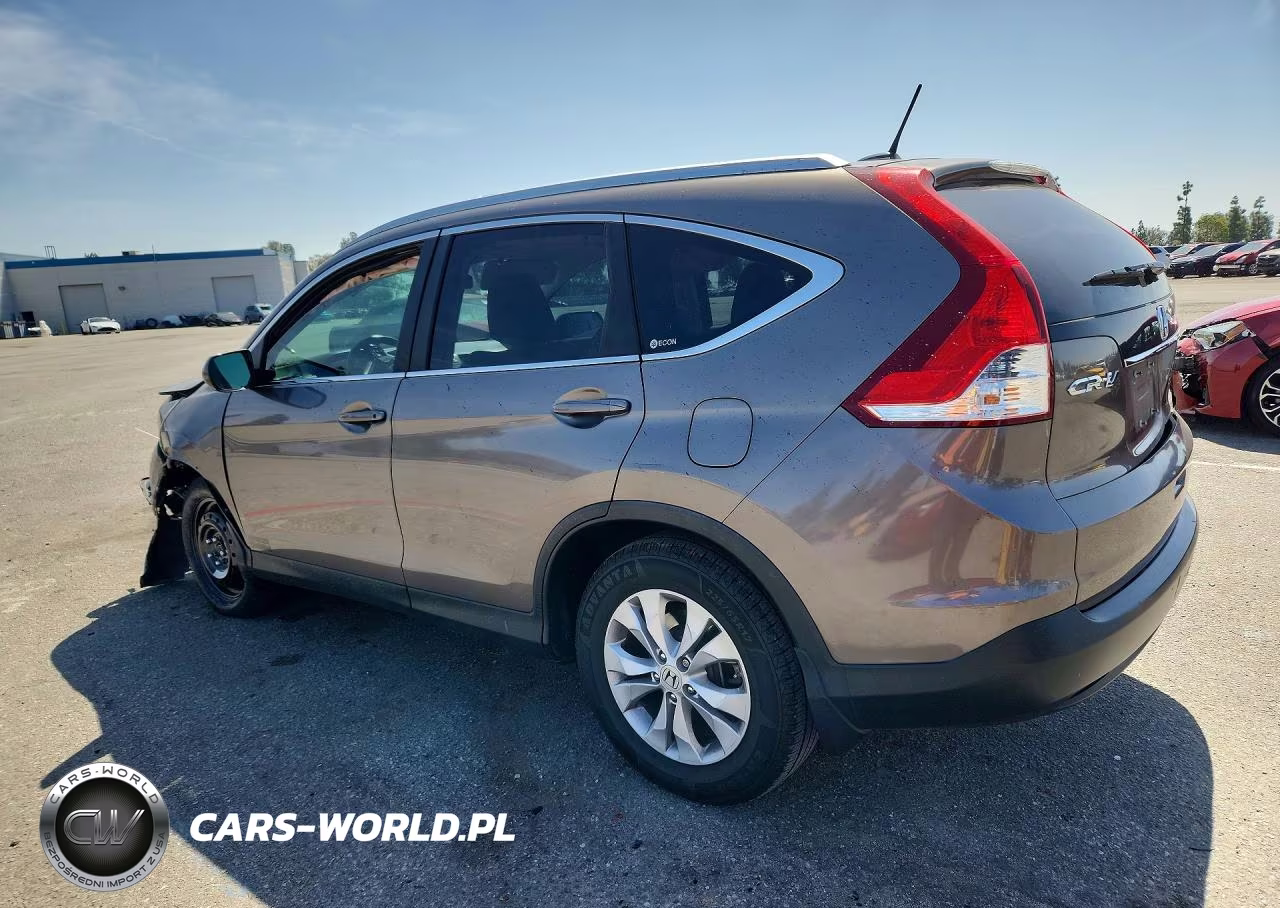 2012 Honda Cr-V Exl VIN:5J6RM3H78CL044596 - 2
