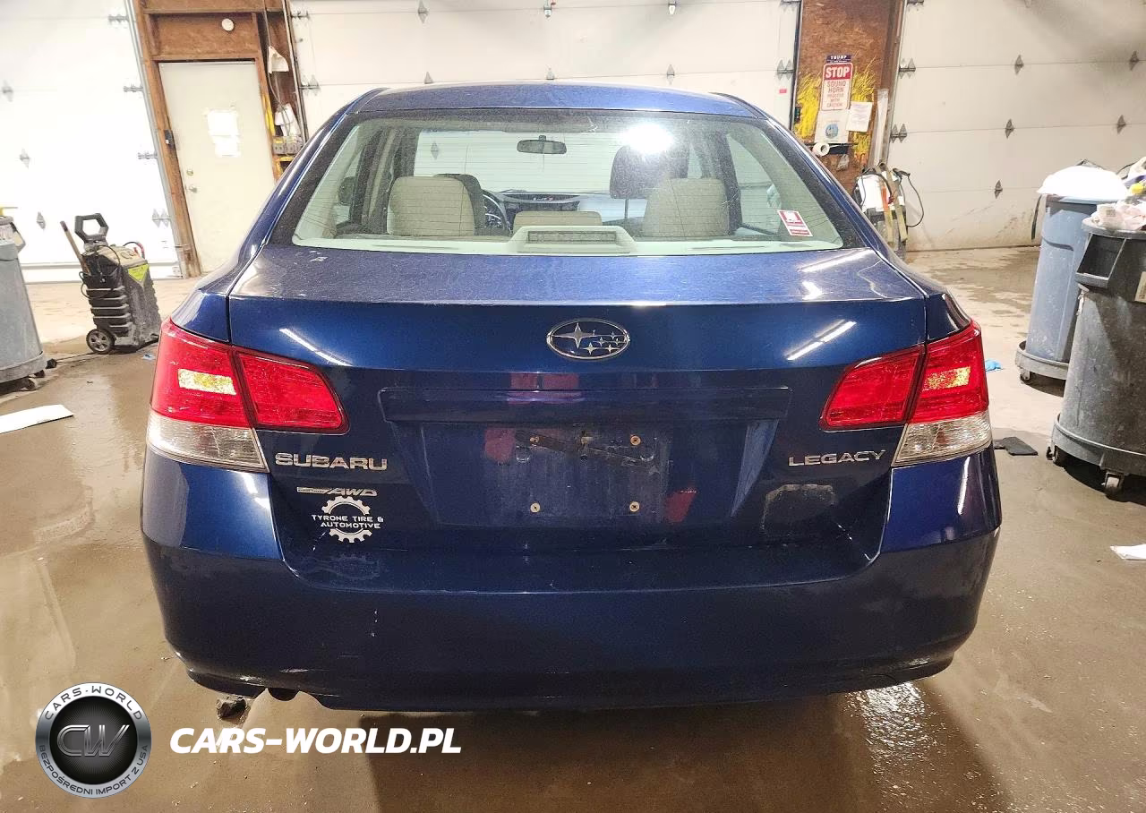 2010 Subaru Legacy 2.5I VIN:4S3BMCA65A3245541 - 6