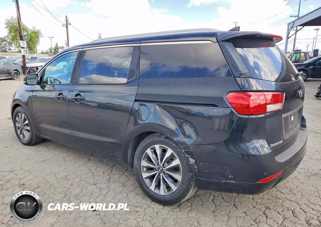 2015 Kia Sedona Sx VIN:KNDMC5C19F6033434 - 2