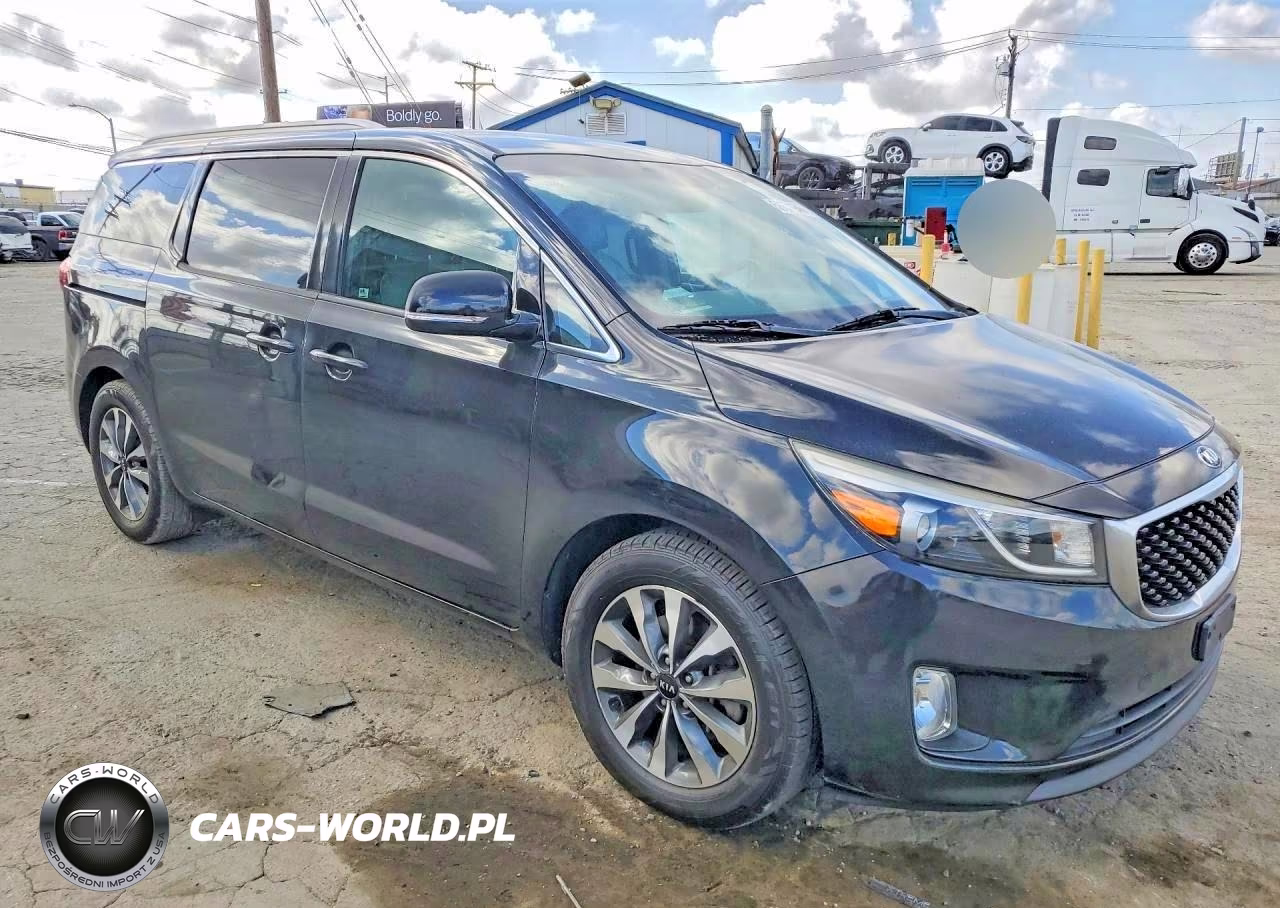 2015 Kia Sedona Sx VIN:KNDMC5C19F6033434 - 4