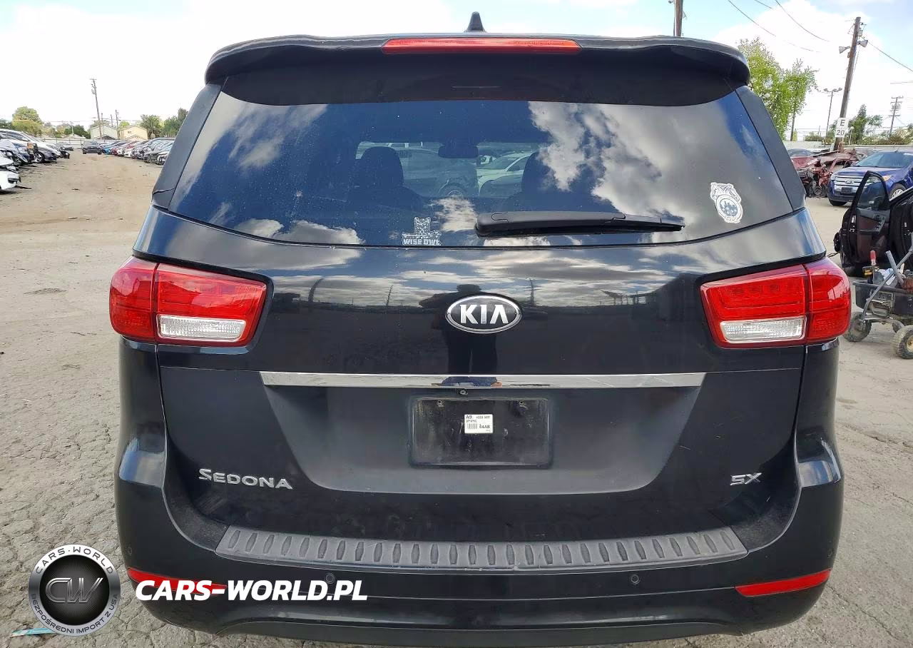 2015 Kia Sedona Sx VIN:KNDMC5C19F6033434 - 6
