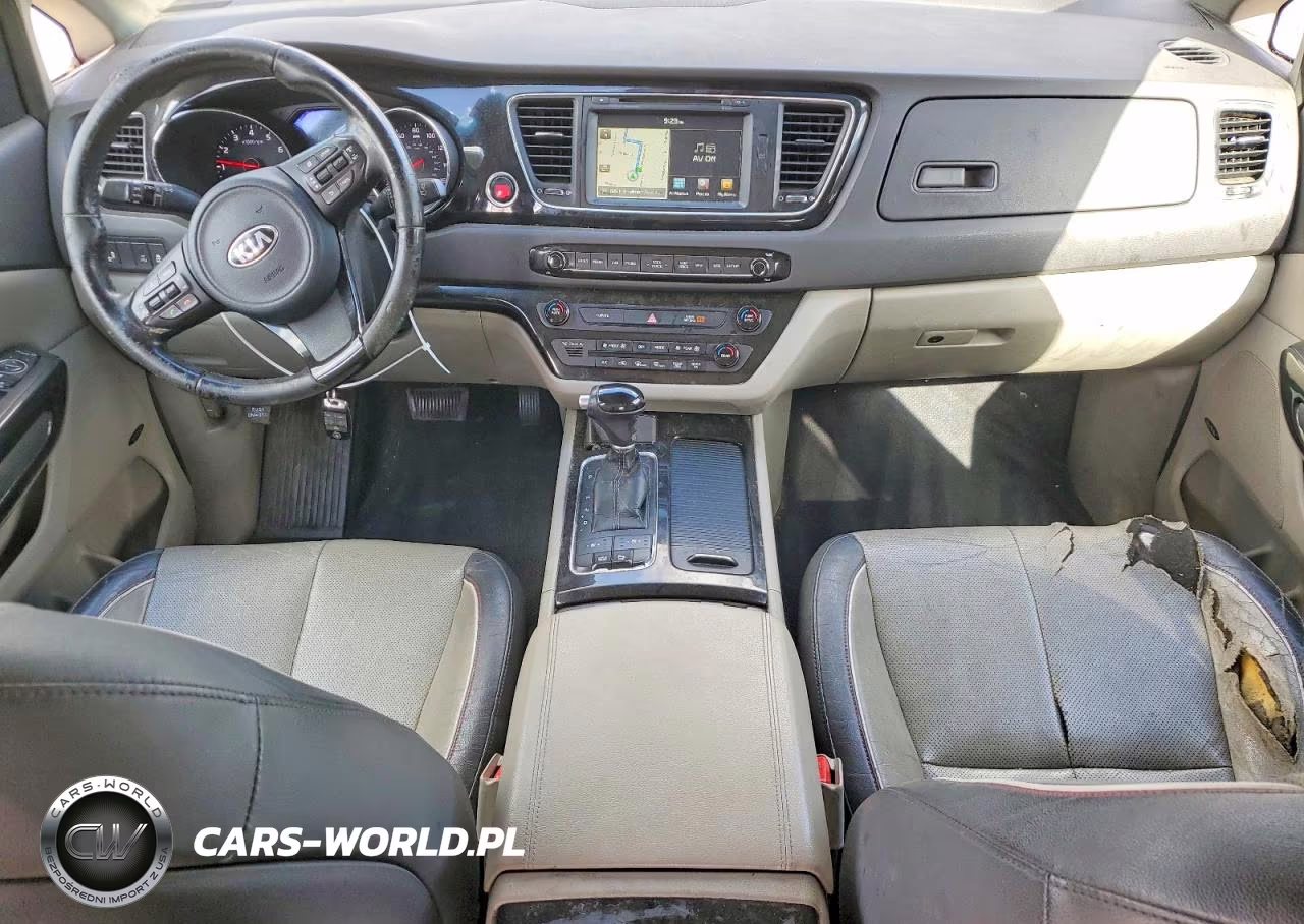 2015 Kia Sedona Sx VIN:KNDMC5C19F6033434 - 8