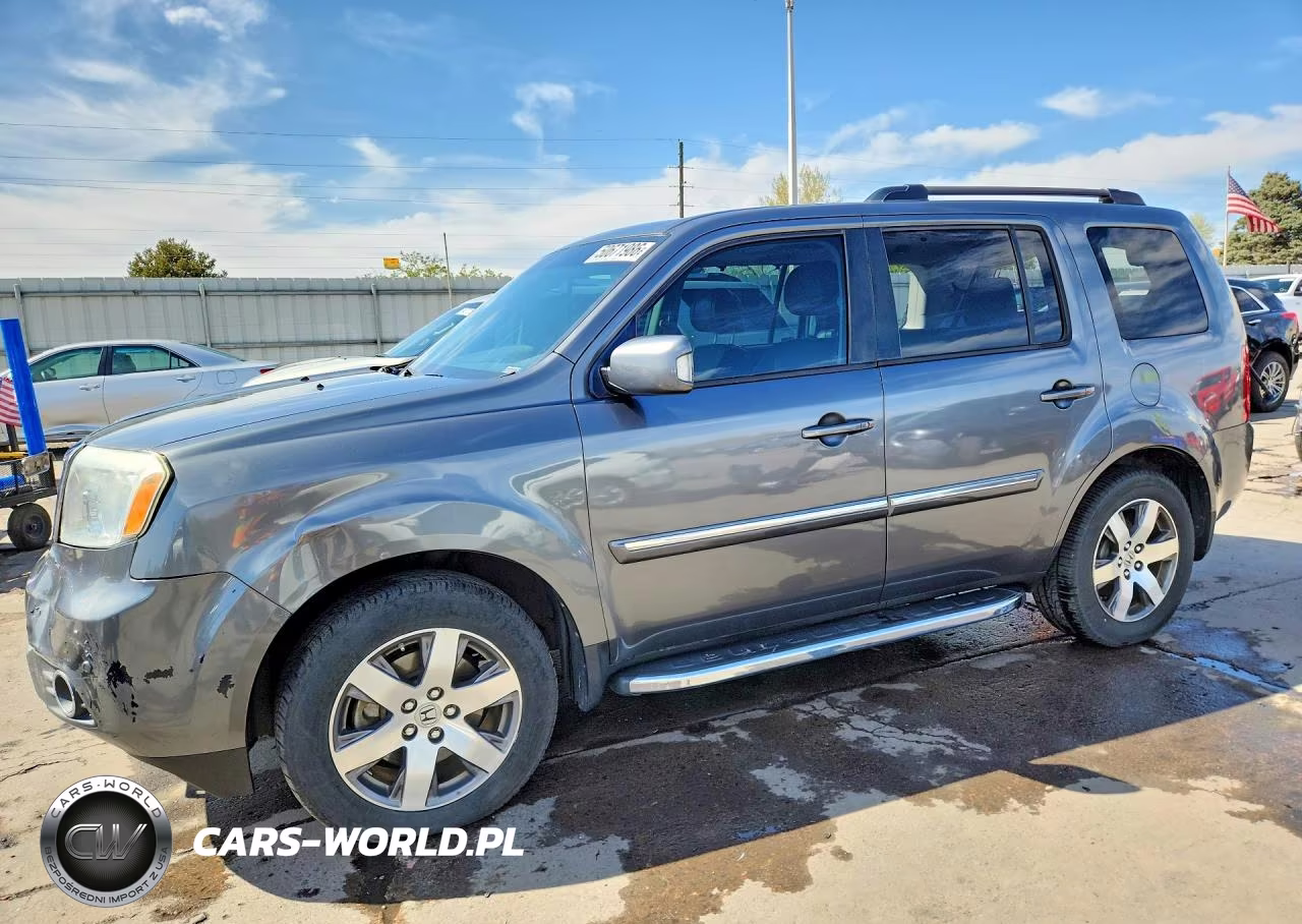 2013 Honda Pilot Touring VIN:5FNYF4H96DB039288 - 1