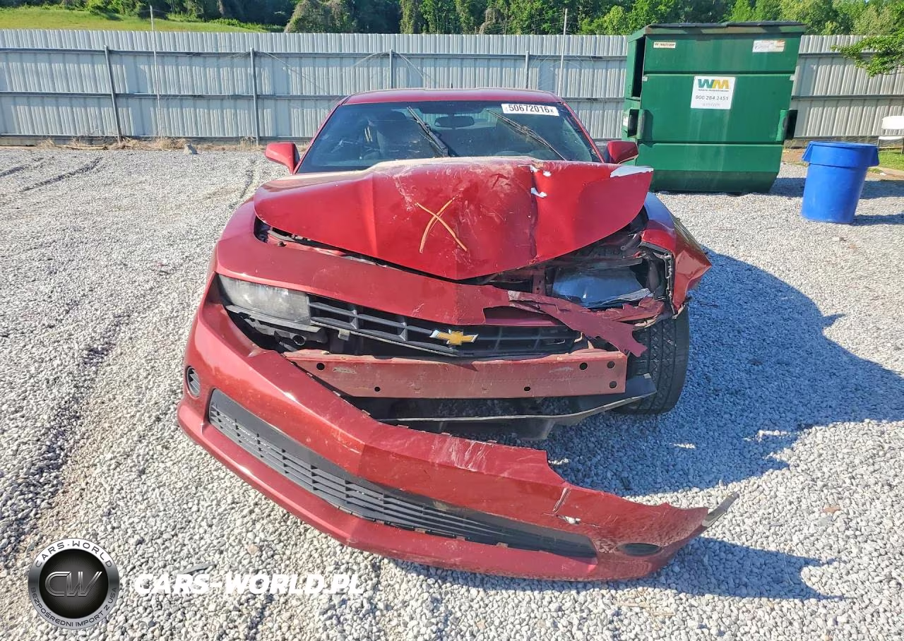 2014 Chevrolet Camaro Ls VIN:2G1FA1E31E9266603 - 5