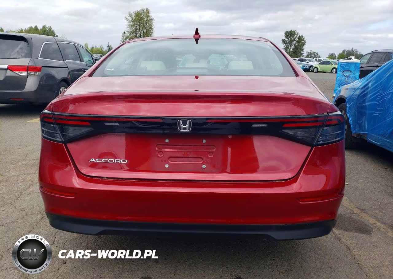 2025 Honda Accord Lx VIN:1HGCY1F20SA007792 - 6