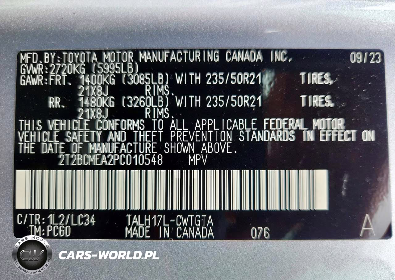 2023 Lexus Rx 500H F Sport VIN:2T2BCMEA2PC010548 - 13
