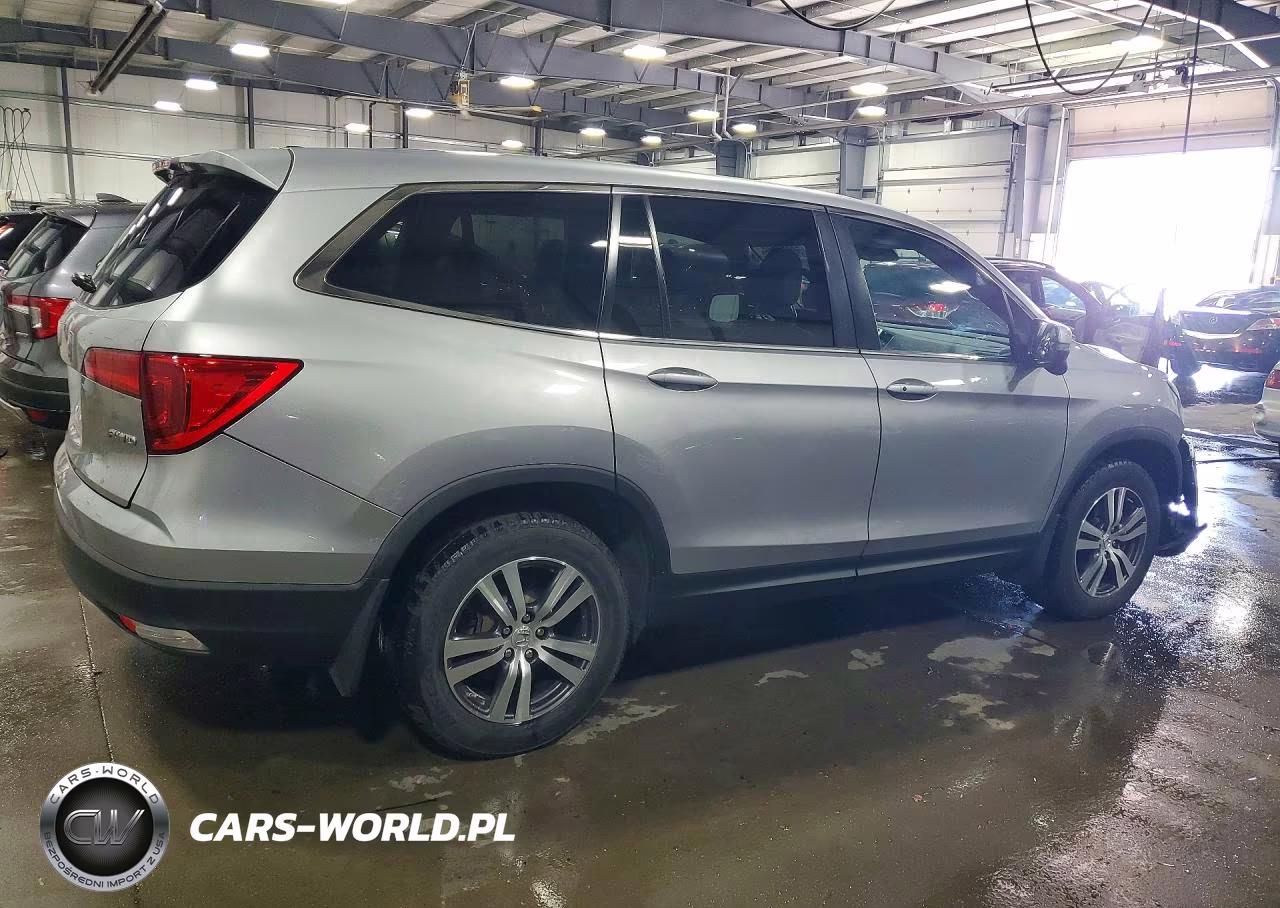 2017 Honda Pilot Exl VIN:5FNYF6H67HB065633 - 3