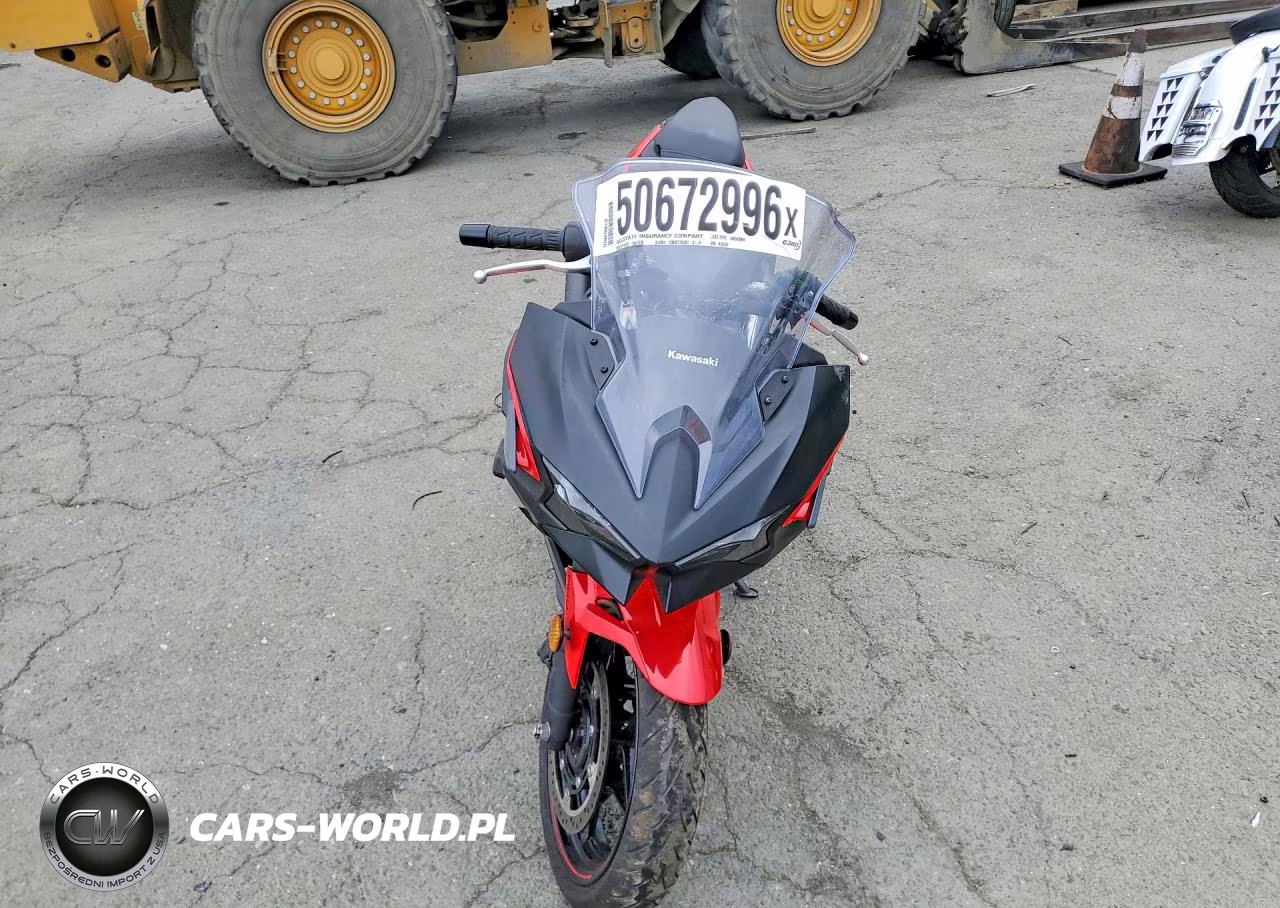 2025 Kawasaki Ex500 A VIN:ML5EXGJ17SDA55488 - 2