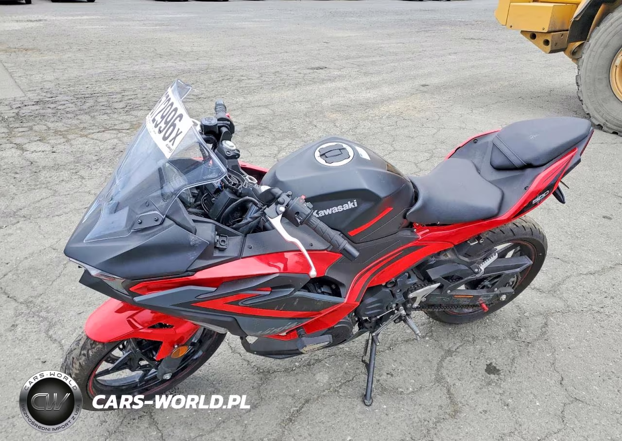 2025 Kawasaki Ex500 A VIN:ML5EXGJ17SDA55488 - 3
