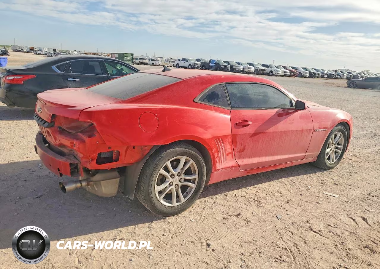 2014 Chevrolet Camaro Ls VIN:2G1FE1E37E9172911 - 3