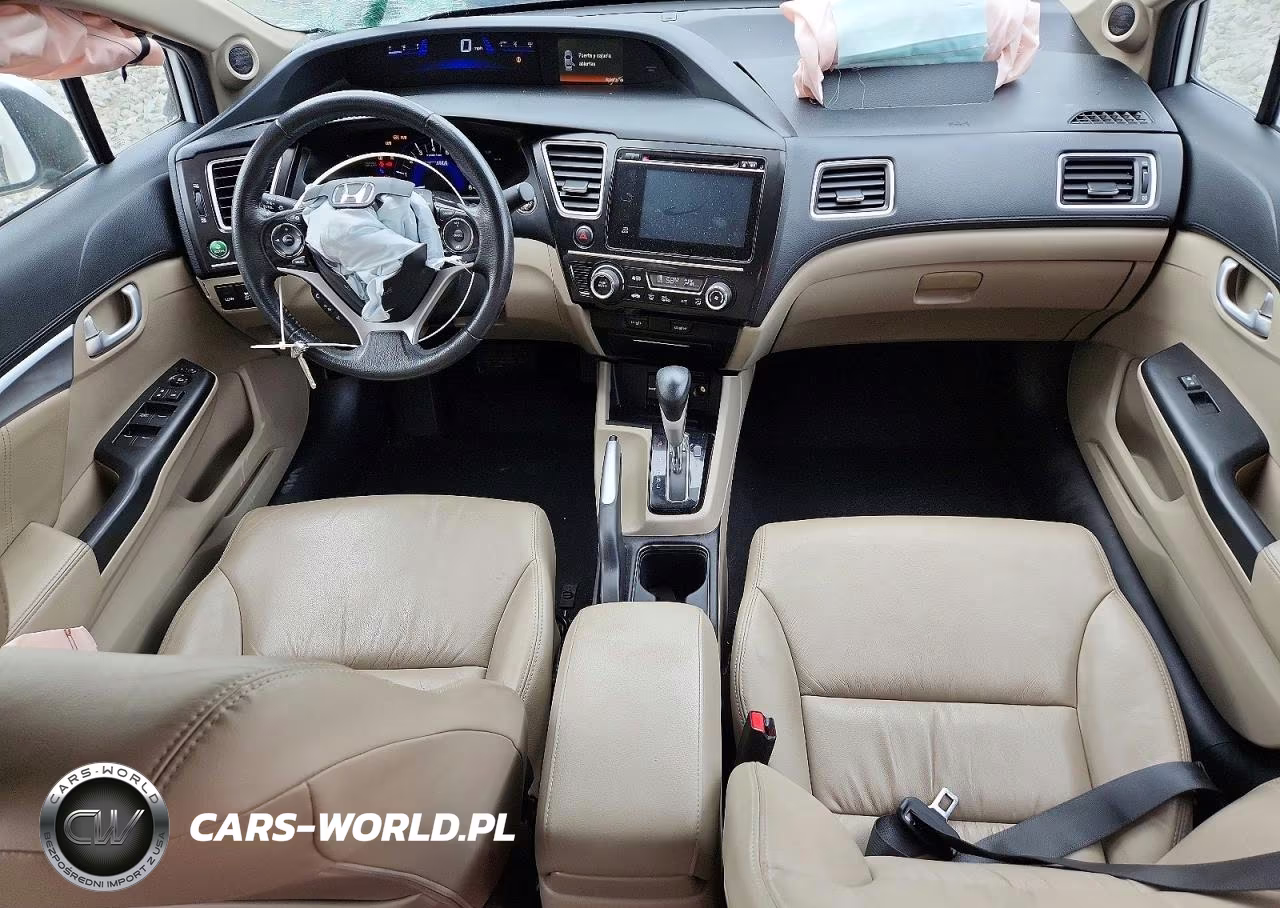 2015 Honda Civic Hybrid L VIN:19XFB4F36FE200748 - 8