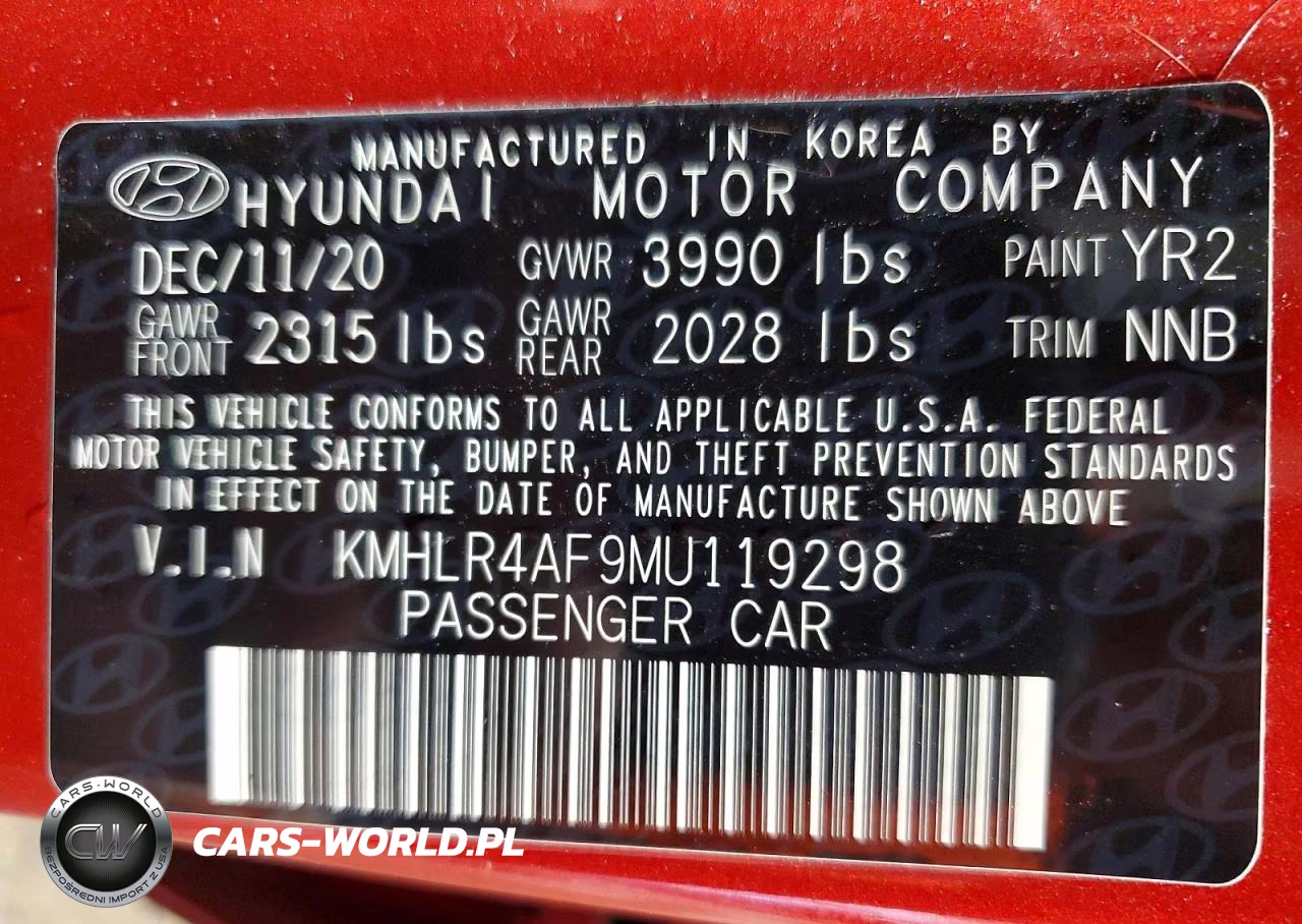 2021 Hyundai Elantra N Line VIN:KMHLR4AF9MU119298 - 13