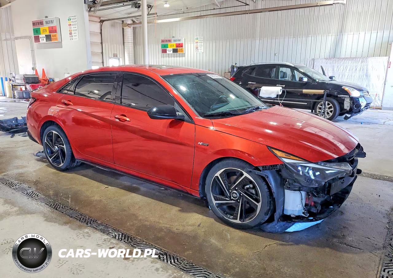 2021 Hyundai Elantra N Line VIN:KMHLR4AF9MU119298 - 4