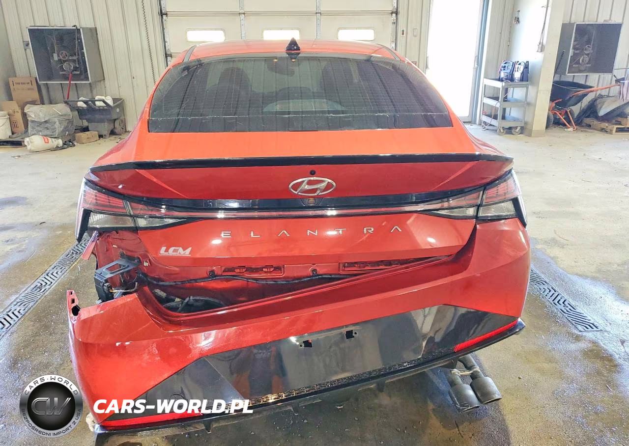 2021 Hyundai Elantra N Line VIN:KMHLR4AF9MU119298 - 6