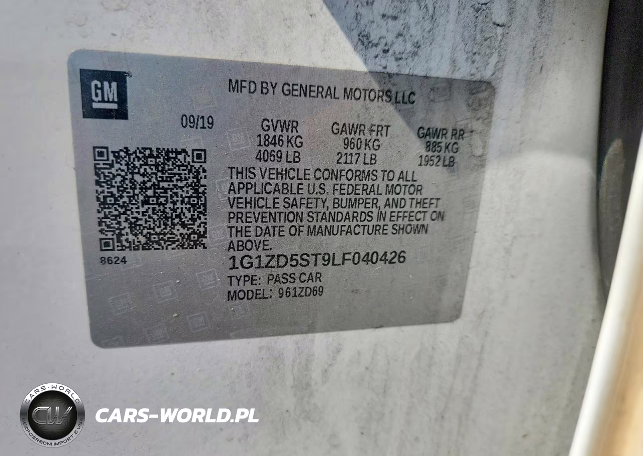 2020 Chevrolet Malibu Lt VIN:1G1ZD5ST9LF040426 - 12
