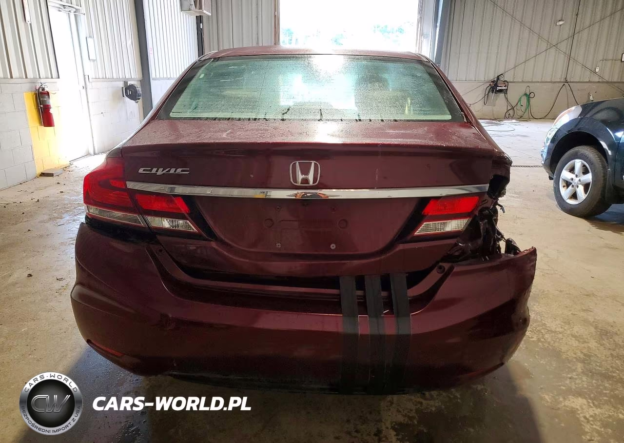 2014 Honda Civic Lx VIN:2HGFB2F53EH500340 - 6