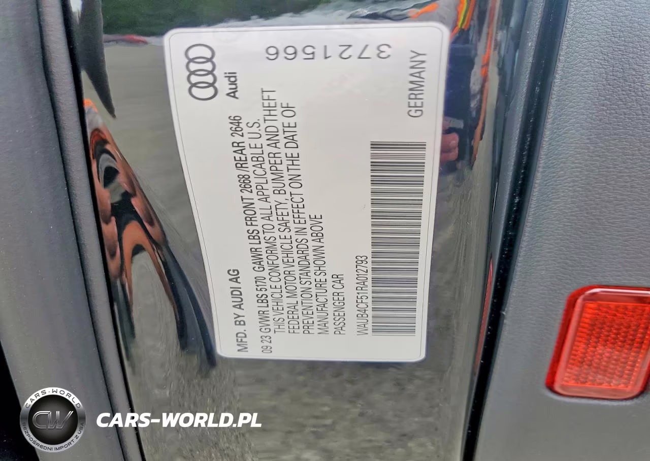 2024 Audi S5 VIN:WAUB4CF51RA012793 - 12