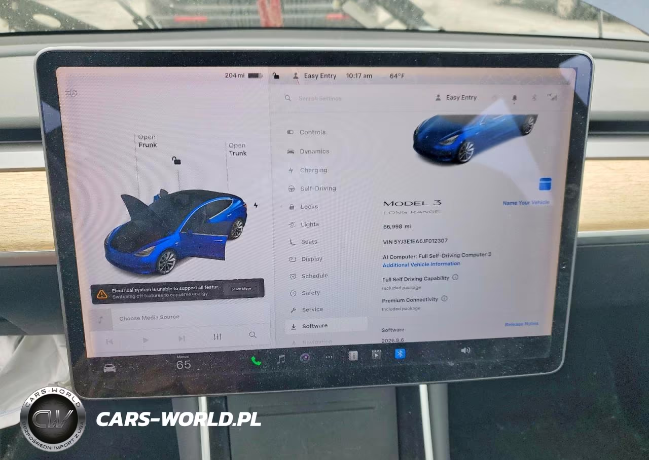2018 Tesla Model 3 VIN:5YJ3E1EA6JF012307 - 9