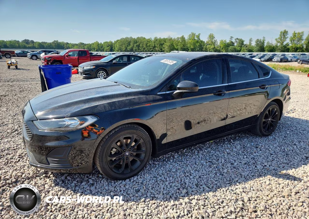 2020 Ford Fusion Se VIN:3FA6P0HDXLR121979 - 1