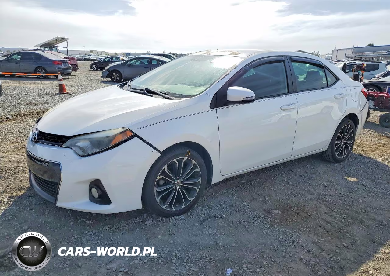2014 Toyota Corolla S Plus VIN:5YFBURHE7EP112308 - 1