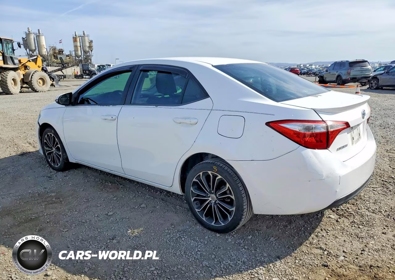 2014 Toyota Corolla S Plus VIN:5YFBURHE7EP112308 - 2