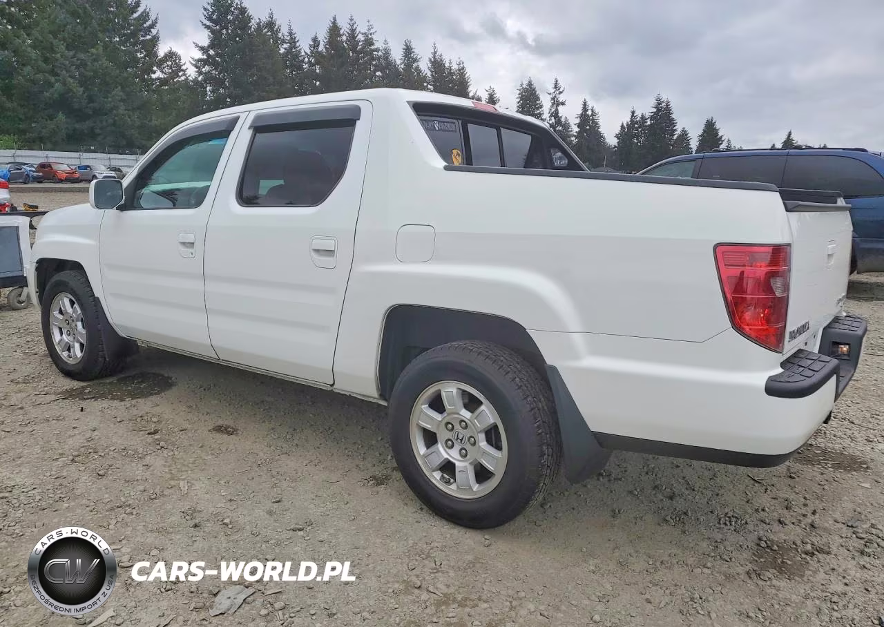 2009 Honda Ridgeline Rts VIN:5FPYK16429B101690 - 2