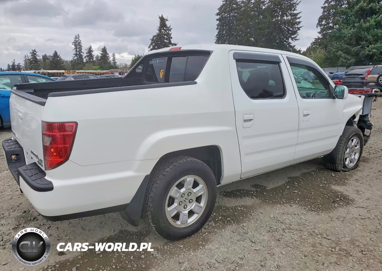 2009 Honda Ridgeline Rts VIN:5FPYK16429B101690 - 3