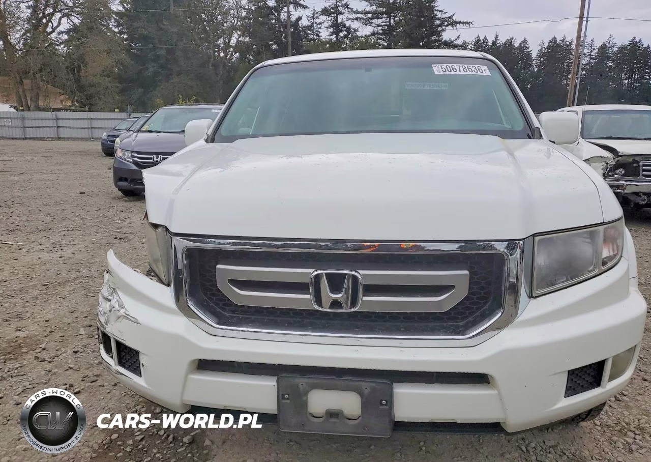 2009 Honda Ridgeline Rts VIN:5FPYK16429B101690 - 5
