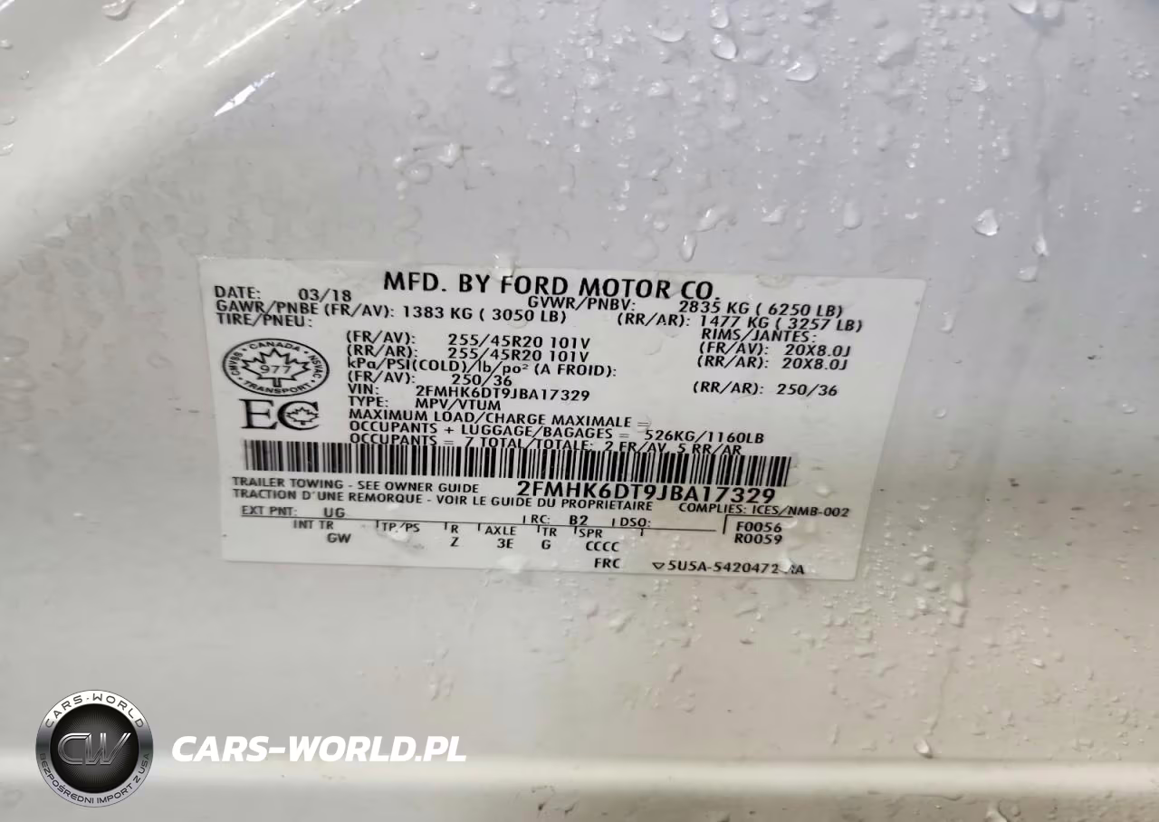 2018 Ford Flex Limited VIN:2FMHK6DT9JBA17329 - 12